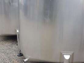 3000lt stainless steel mixing tank - picture2' - Click to enlarge