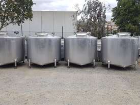 3000lt stainless steel mixing tank - picture0' - Click to enlarge
