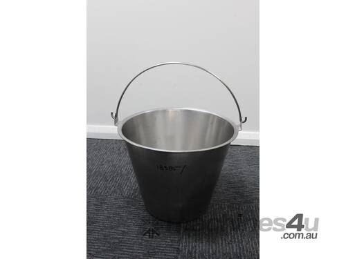 Stainless Steel Bucket.