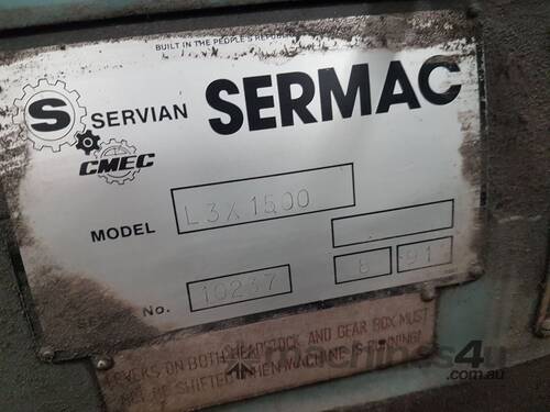 SERMAC Metal Lathe