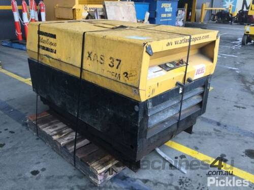 2006 Atlas Copco XAS 37 Skid Mounted Air Compressor