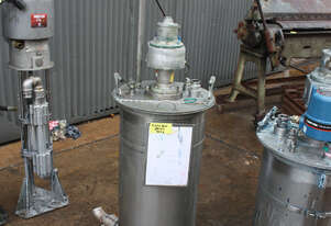 100L STAINLESS Vessel mixing TANK Pneumatic GRACO stirrer agitator L5A-200A