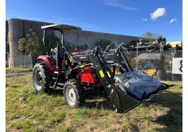 55HP UHI554 Tractor with 7 Attachments