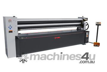 Kang Industrial ESR-9812E Motorized Plate Curve Bending Machine, 2.5x2500 mm Steel Capacity 415V