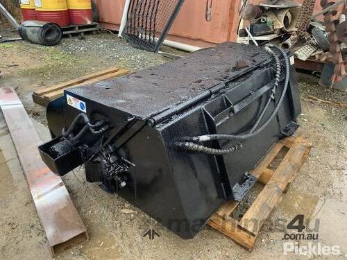 Hydropower Bucket Broom to suit Skid Steer Model RW 1800,Serial No: 651