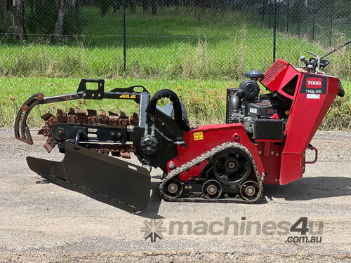 Toro TRX26 Trencher Trenching