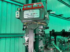 KING RICH Turret Mill with Prototrak NC Control - picture2' - Click to enlarge