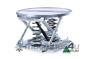 Logistec Spring Pallet Positioner | Galvanised | 1100 Diameter | 2000kg Load Capacity