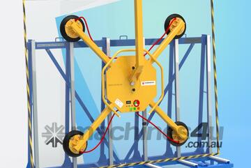 DC Powered Vacuum Glass Lifter (Dual System)