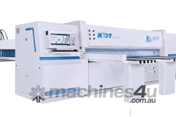 KDT. Split 'twin pusher' front load Beamsaw.