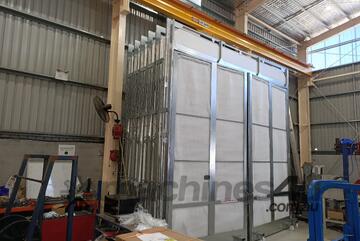 Large Retractable Spray Booth - Industry Leading Innovation!