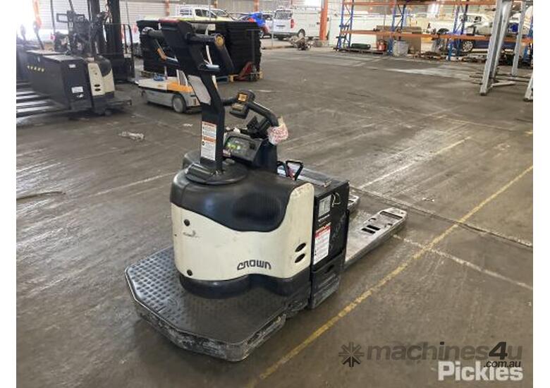 Used Crown Crown PE450060 Walk Behind Electric Pallet Jack Powered