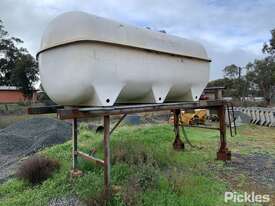 Slip On Water Tank 
Frame Mounted Slip On Water Tank, Approx 9000Litres, Honda GX200 Motor, Davey G8 - picture2' - Click to enlarge