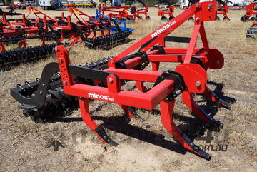 FARMTECH CZ-7-M CHISEL PLOUGH + PACKER ROLLER (7 TINE, 2.1M)