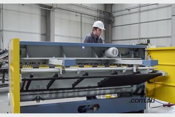 YOUR BUSY SHEET METAL SHOP NEEDS THE SAY-MAK GUILLOTINE - Capacity 3200 x 4.0mm
