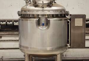 500 LITRE JACKETED PRESSURE/VACUUM CONTRAMIX TANK