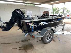 2007 SIDE CONSOLE BLUEFIN 4.2 MANGROVE JACK BOAT  - picture0' - Click to enlarge