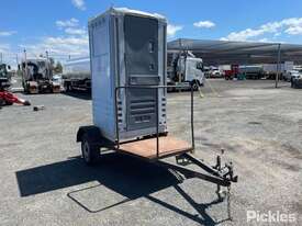 2012 PBL Trailers Trailer Mounted Portable Toilet - picture0' - Click to enlarge