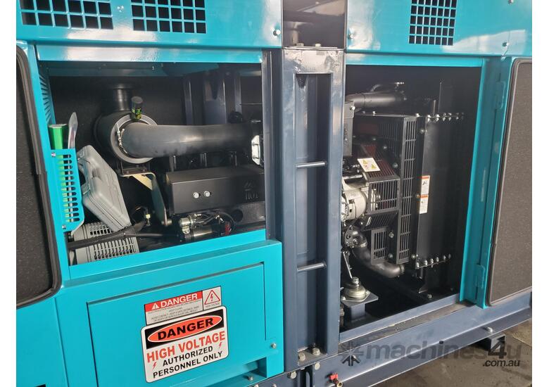 100 /110 KVA Cummins Industrial Diesel Silenced Diesel Brushless Generator Auto Start 
