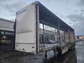 2013 Vawdrey Triaxle Drop Deck Curtainsider (Curtains Removed) - picture0' - Click to enlarge