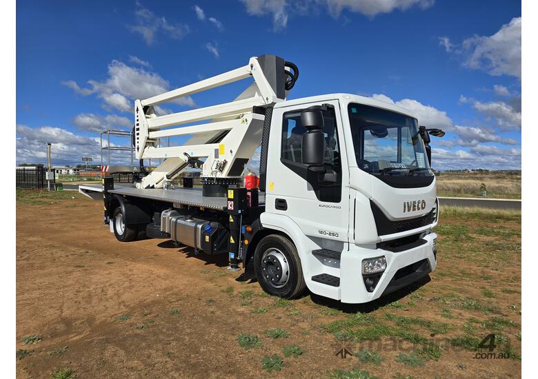 caption Demonstrator SALE! Limited Time | E290PX on Iveco ML120 4×2 Truck Mounted Lift