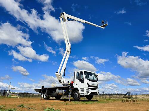 caption Demonstrator SALE! Limited Time | E290PX on Iveco ML120 4×2 Truck Mounted Lift