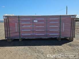 Unused Steelman 3.0m Work Bench/Tool Cabinet, 15 Drawers, 2 Doors  - picture0' - Click to enlarge