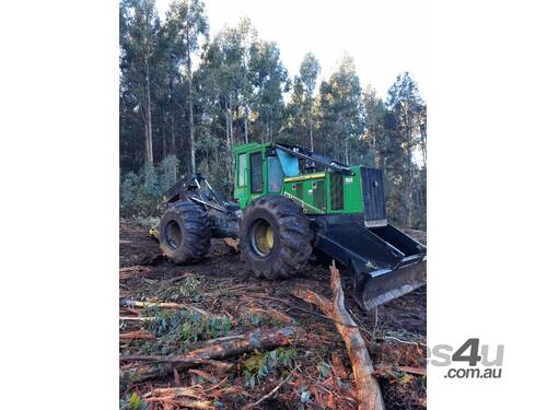 caption 2013 JOHN DEERE 648H GRAPPLE SKIDDER