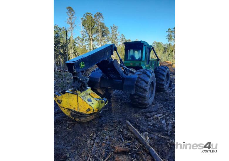 caption 2013 JOHN DEERE 648H GRAPPLE SKIDDER