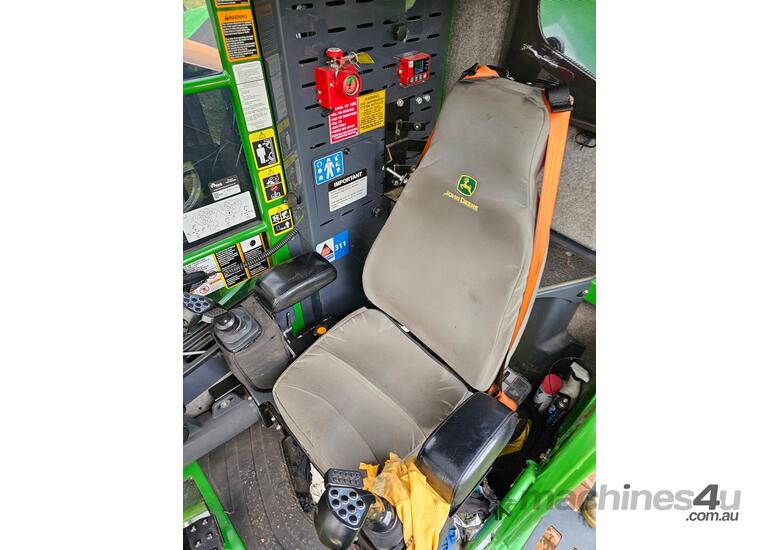 caption 2020 JOHN DEERE 959ML TILT BASE HARVESTER WITH SATCO 324 HEAD