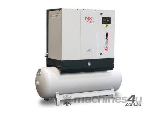 caption S-Curtis NxB-15-8-500 - 15kw (20hp) 78cfm Rotary Screw Air Compressor