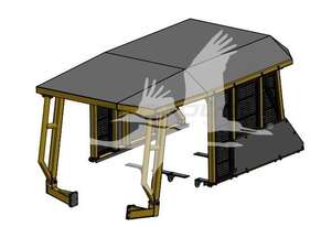 2024 Other KOMATSU HEAVY DUTY CANOPY FITS FOR KOMATSU D155AX6 BS39