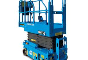 Sinoboom 5.6m Electric Micro Scissor Lift 0607SE (1932SE) - Ideal for Tight Spaces