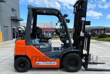 Wollongong Forklift: 2018 Toyota 2T LPG, 2-Stage Standard Mast, 3.7m Lift!