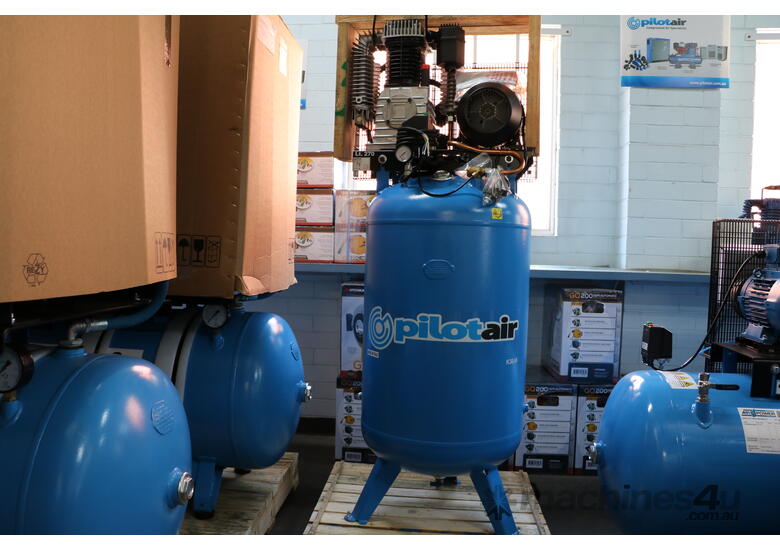 K30VI Vertical Reciprocating Air Compressor, 1000KPA, 3 phase, 4.5hp, 2 cylinder, Italian built