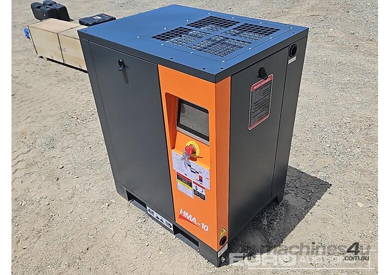 caption Unused HMA-10 Air Compressor