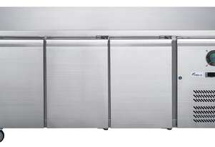 FED-X S/S Three Door Bench Freezer - XUB6F18S3V