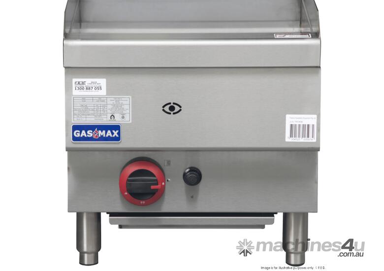 GASMAX Benchtop Single Bunner Griddle - JUS-TRG40E