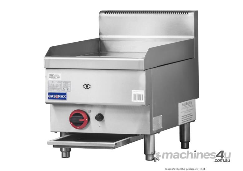 GASMAX Benchtop Single Bunner Griddle - JUS-TRG40E