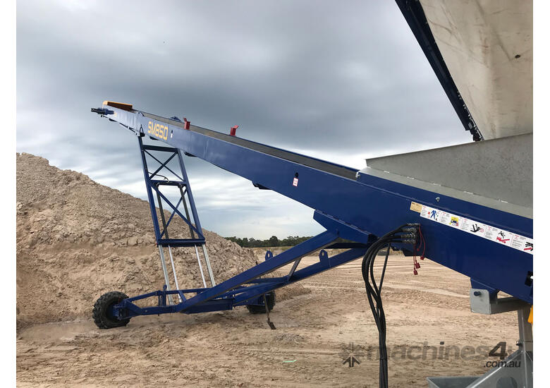 caption Precisionscreen SM850 Wheeled Conveyor 60' (18 metre)