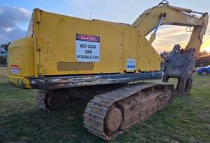 2010 KOMATSU PC300-8 EXCAVATOR WITH GRAB & SAW