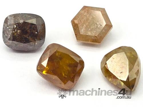 caption 4.540CT BULK PARCEL OF NATURAL COLOURED DIAMONDS