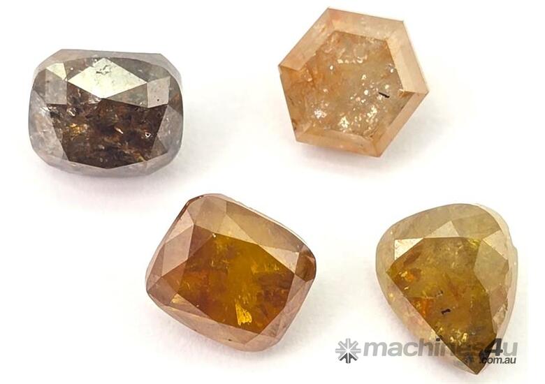 caption 4.540CT BULK PARCEL OF NATURAL COLOURED DIAMONDS