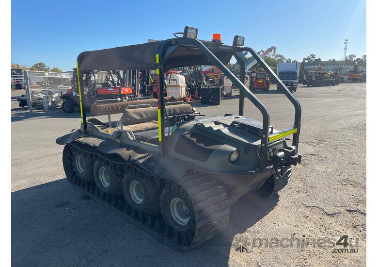 caption Argo Avenger 750 8x8 Avenger ATV (Rubber Track)