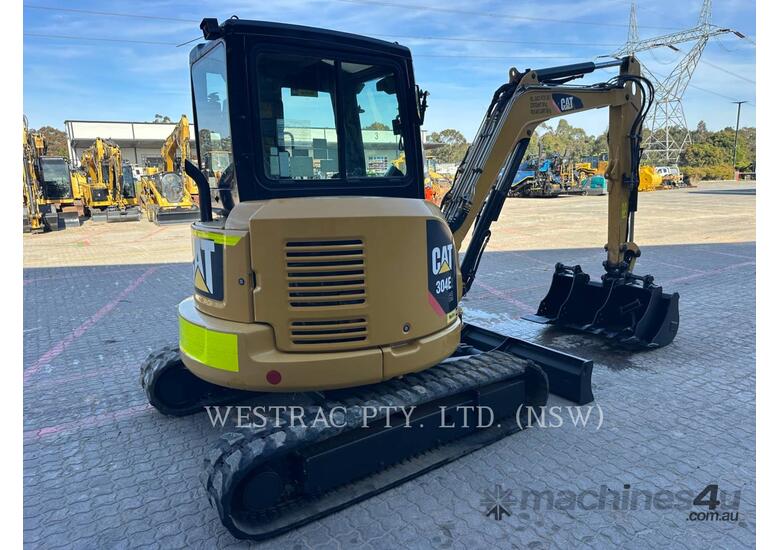 caption CAT 304E2CR Track Excavators