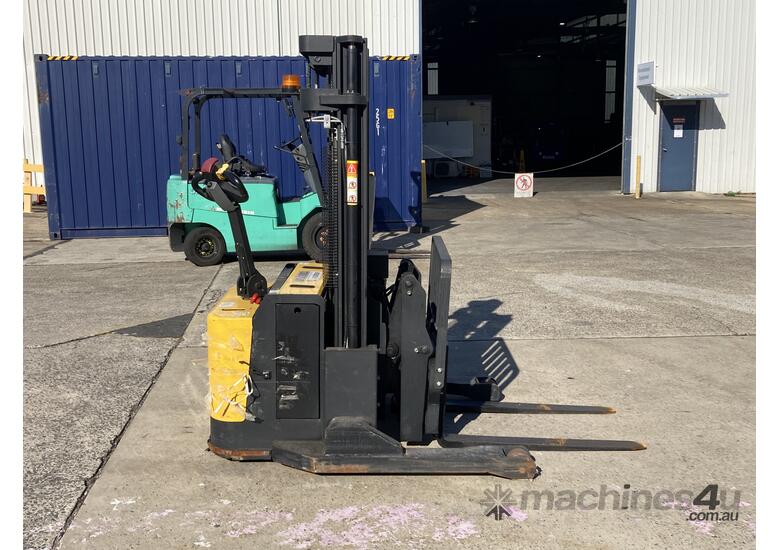 caption 2018 Electric Stacker Walk Behind Electric Pallet Jack
