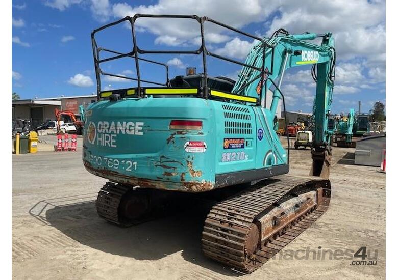 caption 2018 Kobelco SK210LC-10