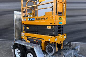 $17,990.00 19ft Scissor Lift and Trailer Package