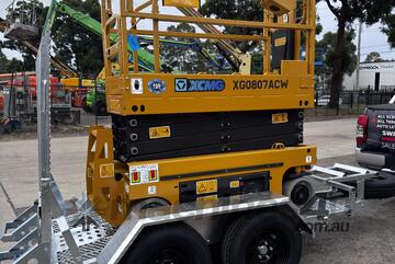   19ft Scissor Lift and Trailer Package