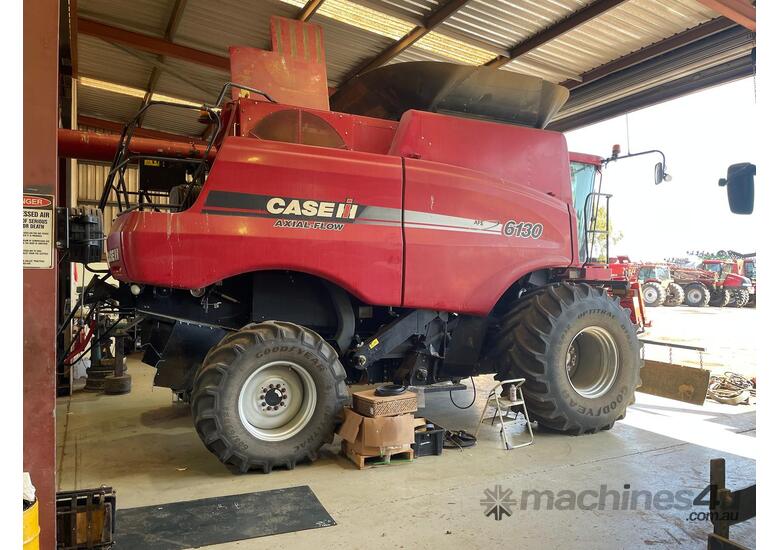 caption 2018 CASE IH 6130 HARVESTER